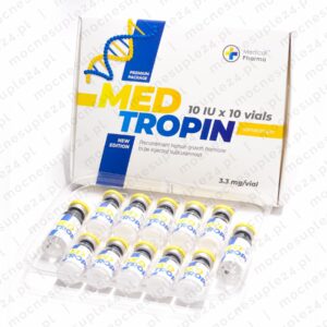 Hormon wzrostu 100iu + woda bakteriostatyczna Medical Pharma